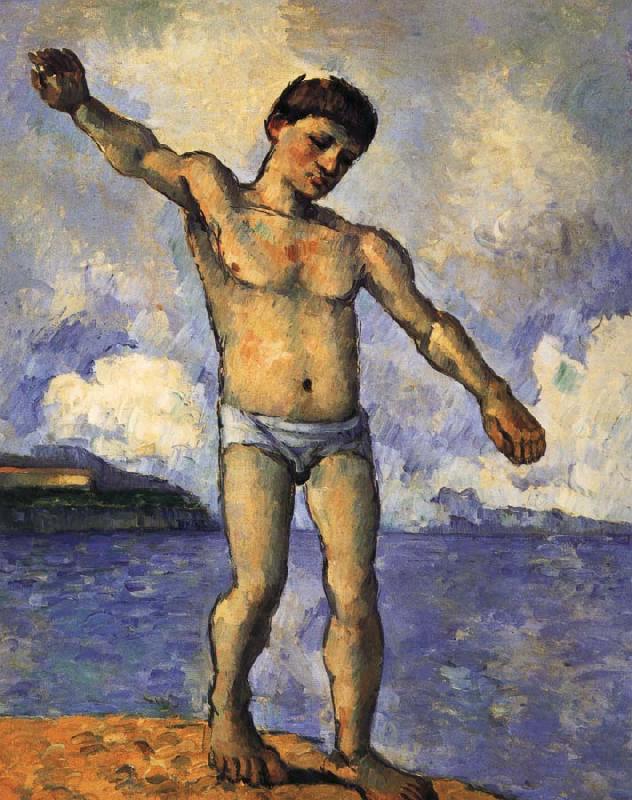Paul Cezanne Bath De oil painting image